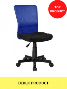 bureaustoel blauw